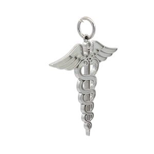 Dije medicina en plata 925