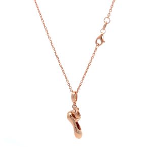Dije 10kt Oro Rosa Bailarina