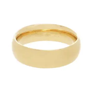 Argolla 14Kt Oro Amarillo Confort 6 mm Enamoro CF002