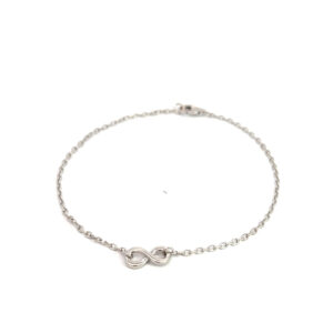 Pulsera Plata 925 Dije de Infinito